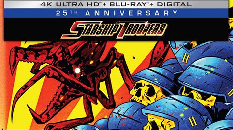 starship troopers blu ray|Starship Troopers (25th Anniversary SteelBook) [4K。